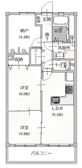 工事後の変更間取り